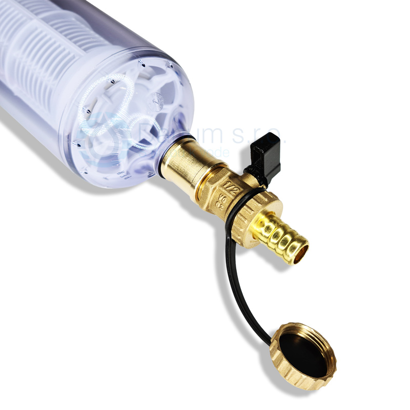 AP-Easy potrubný filter s odkalovacím ventilom 1/2&quot;