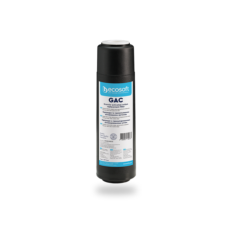 GAC-10 active carbon filter cartridge