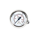 Manometer 1/4" zadným pripojením - d63 | 16 bar | glycerín