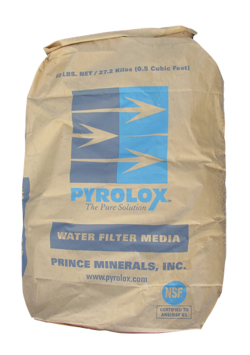 Filtračná hmota Pyrolox na železo a mangán