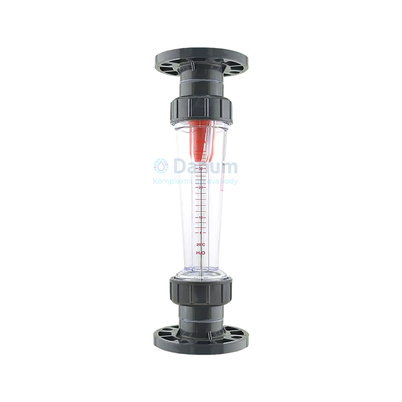 Prírubový prietokomer vody do priemyslu 16-120 m3/h Inline rotameter