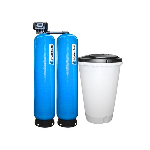 [500D3/HYS-64-D] Two-Module Industrial Water Softener HydroSoft Duplex 5,9 m³/h