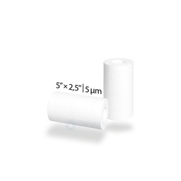 [PPS-0505] Náhradná filtračná vložka - PP, lisovaná | 5&quot; x 2,5&quot; | 5 µm