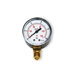 [MM-50/10A] Manometer 1/4&quot; so spodným pripojením, d50 size