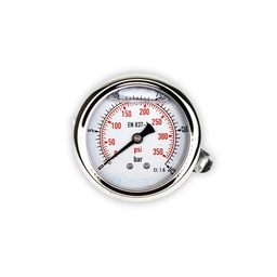 [MM-63/25K] Manometer 1/4&quot; so zadným pripojením, gliceryn, d63