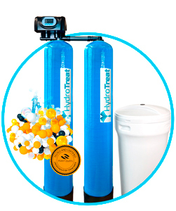 Multifunkčné filtračné zariadenia HydroTreat DUPLEX s hmotou Ecomix A