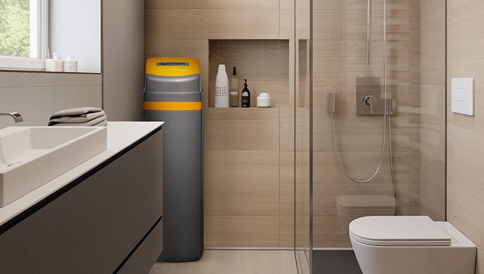 Kompaktný zmäkčovač vody a filter pre studničnú vodu Titanium Gold 370