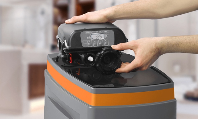 Ecosoft Anthracite Gold 370 Riadiaca hlava zmäkčovača Anthracite Gold 370