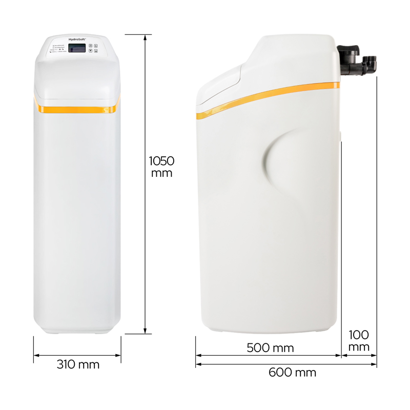 Rozmery zmäkčovača vody HydroSoft ELITE Maxi