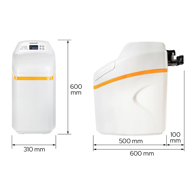 Rozmery zmäkčovača vody HydroSoft ELITE Mini
