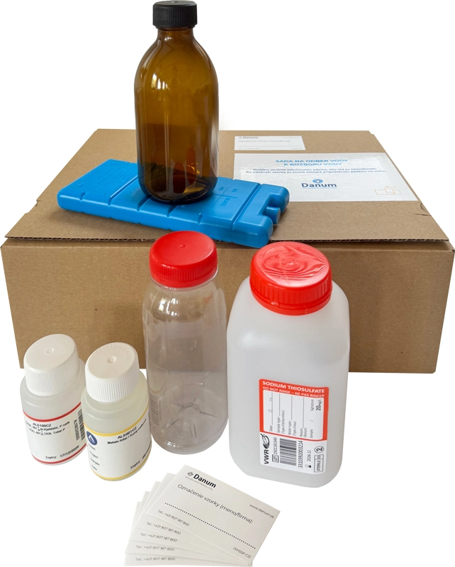 Obsah sady na odber vody