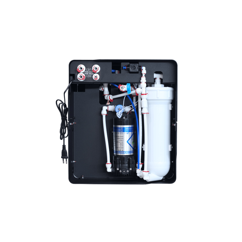 Reverzná osmóza HyRObust 75 -zadná strana, elektronika