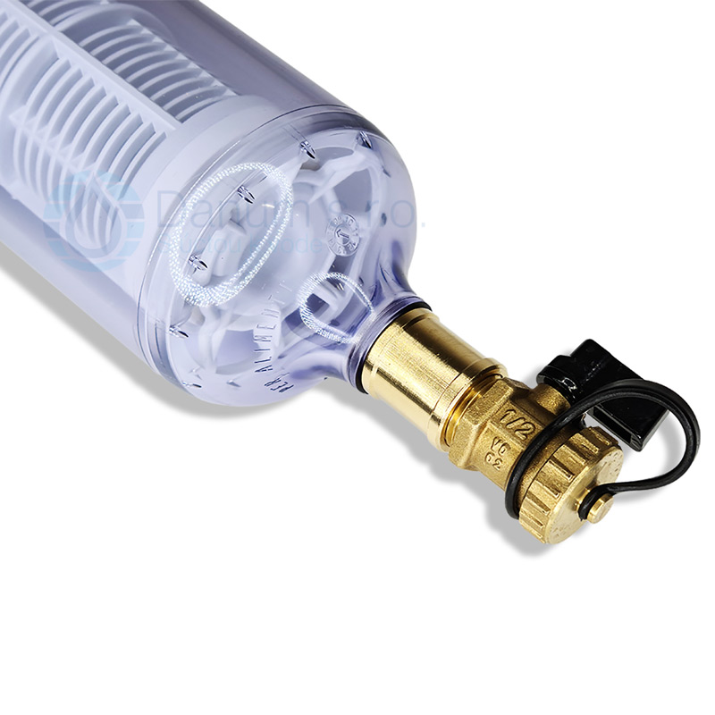 AP-Easy potrubný filter s odkalovacím ventilom 6/4&quot;