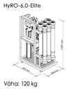 Priemyselná reverzná osmóza HyRO-6-Elite s eCONNECT | MO 36000 ELITE