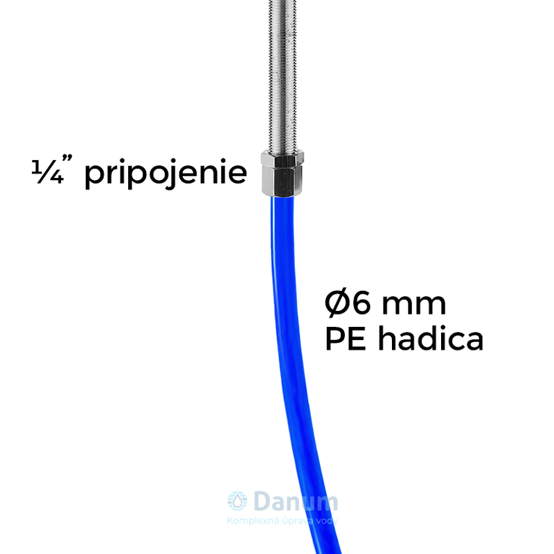 Dvojcestná kuchynská batéria U2 k RO/NF - pripojenie