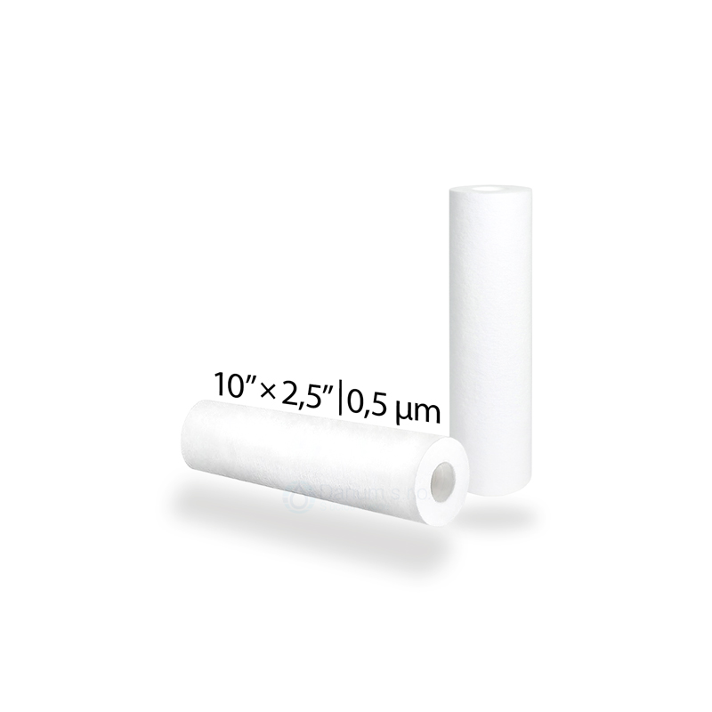 Náhradná filtračná PP vložka 10” × 2,5” | 0,5 micron