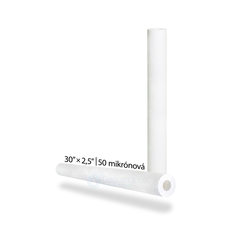 Náhradná filtračná PP vložka - lisovaná | 30” × 2,5” | 50 µm