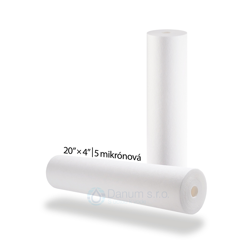 Replacement BigBlue filter cartridge - pressed PP | 20” × 4” | 5 µm