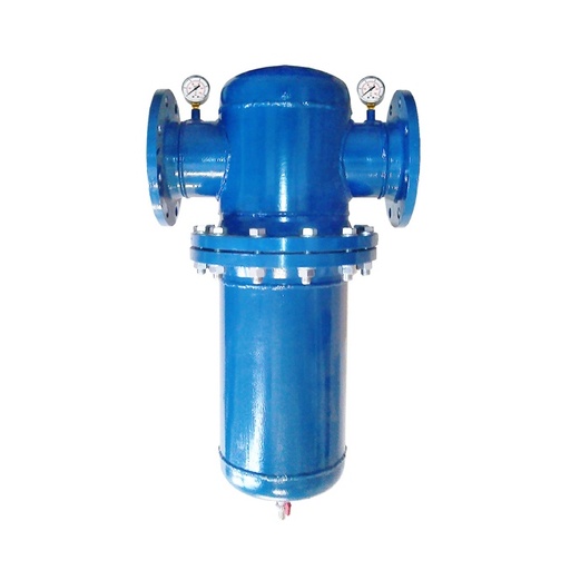 Priemyselný prírubový filter IWF DN80 s 1/2" odkalovacím ventilom