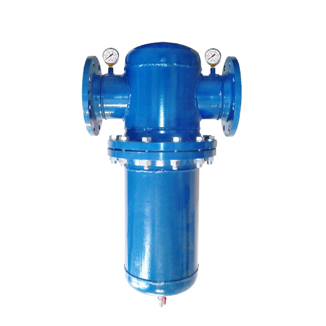 Priemyselný prírubový filter IWF DN125 s 1/2" odkalovacím ventilom