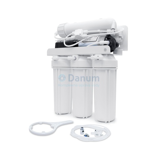 Reverse osmosis Water Filter with boost Pump without Tank, 72 l/h