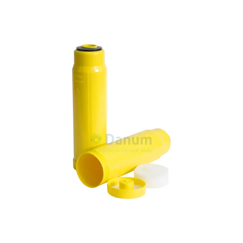 Empty filter canister for water treatment 2,5"×10"