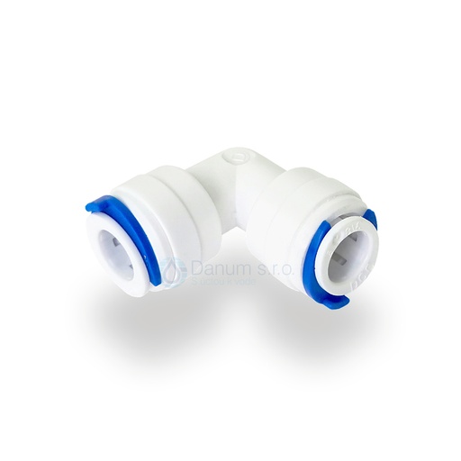 L-kus spojka s rýchlospojkami 3/8" - 3/8"