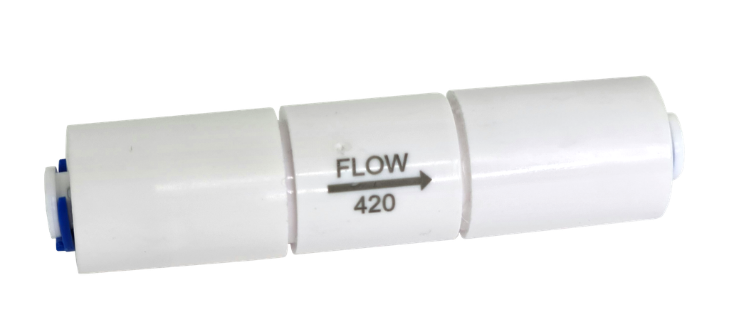 Obmedzovač prietoku - 1/4" - 420 cc/min