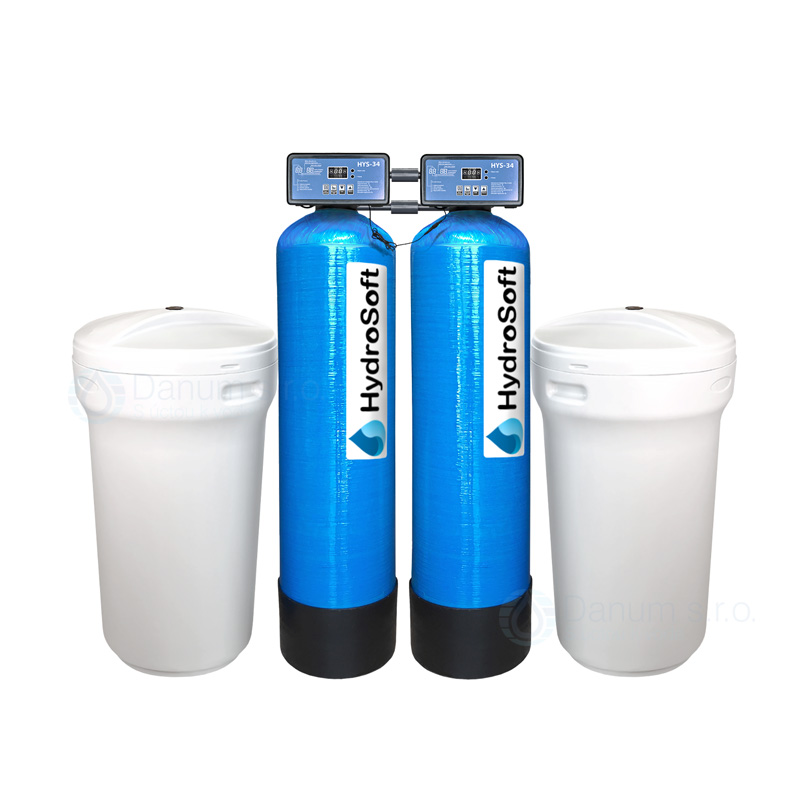 Dvojitý zmäkčovač vody HydroSoft D1 3,0 m³/h
