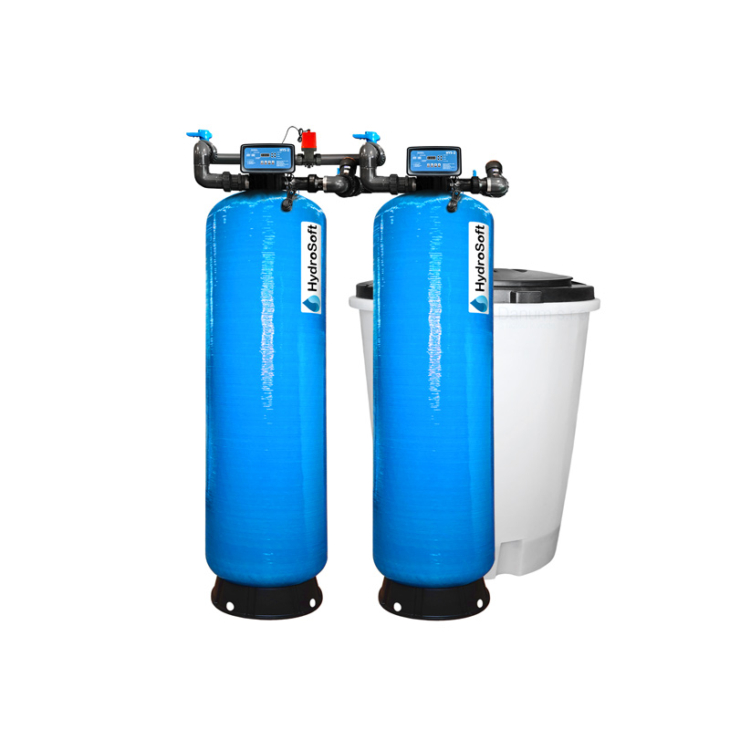  Dvojitý priemyselný zmäkčovač vody HydroSoft 800D2-HYS2