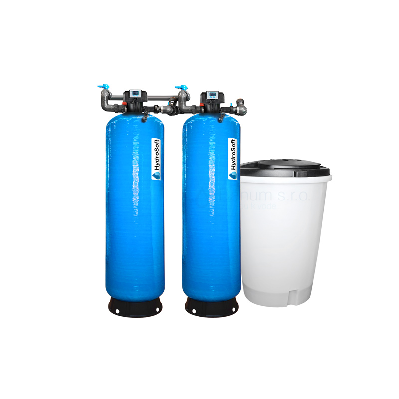Dvojmodulový priemyselný zmäkčovač vody HydroSoft 1200D2-99