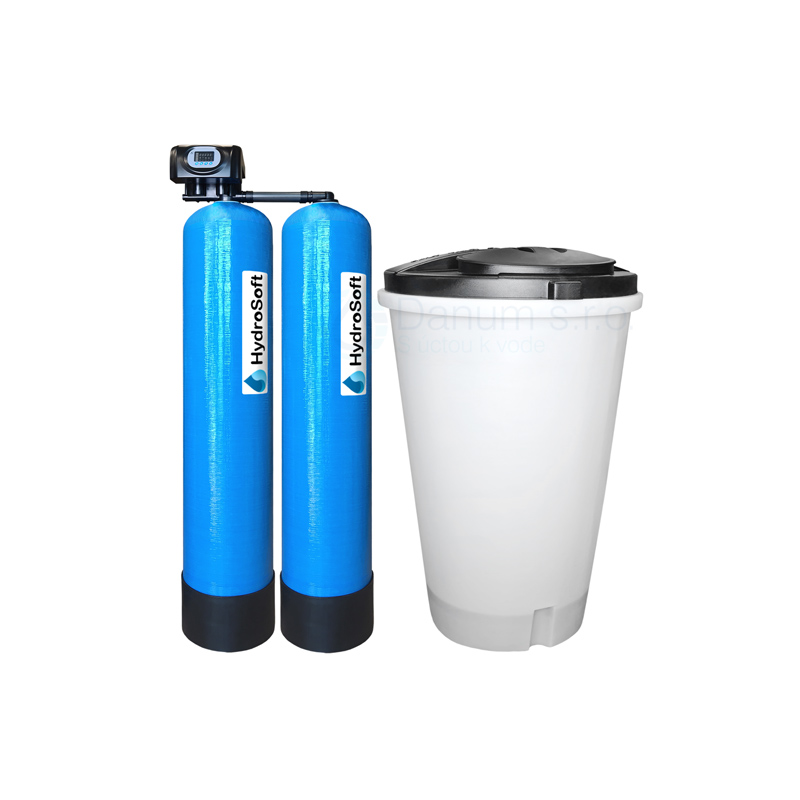 Two-Module Industrial Water Softener HydroSoft Duplex 3,2 m³/h