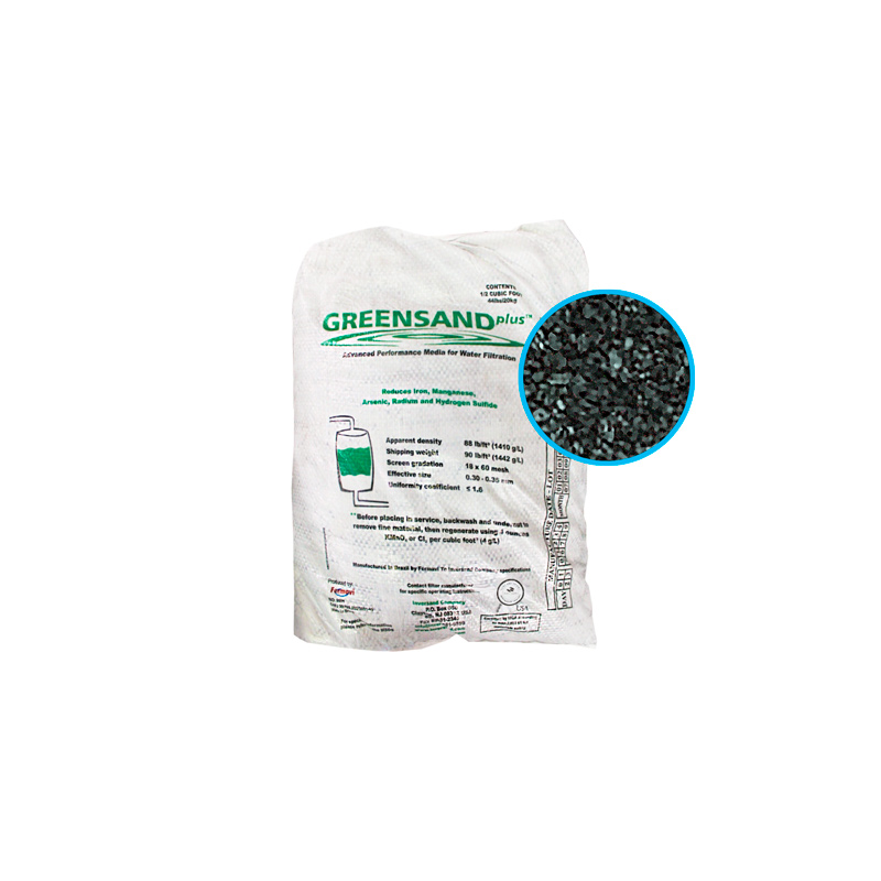 GreensandPlus Iron and Manganese removal Water Filter Media 14,2 l/20 kg/bag