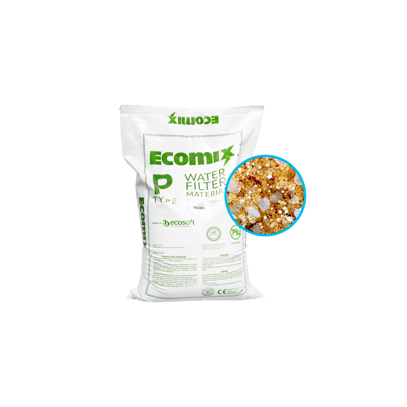 Multifunkčná filtračná hmota Ecomix P | 25 l/18,75 kg/vrece
