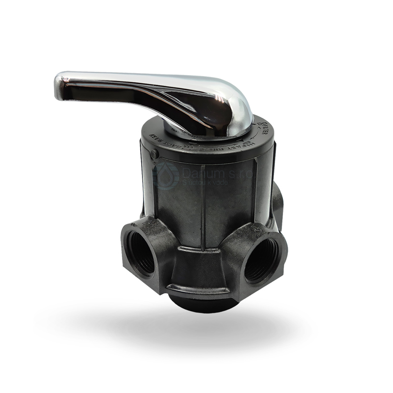 Manuálny filtračný ventil 1", horné pripojenie - 2