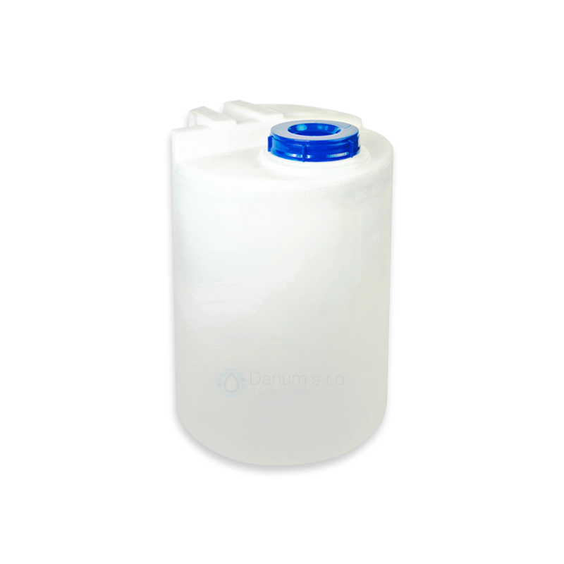 PE nádrž na chemikálie - 80 litrová, priesvitná