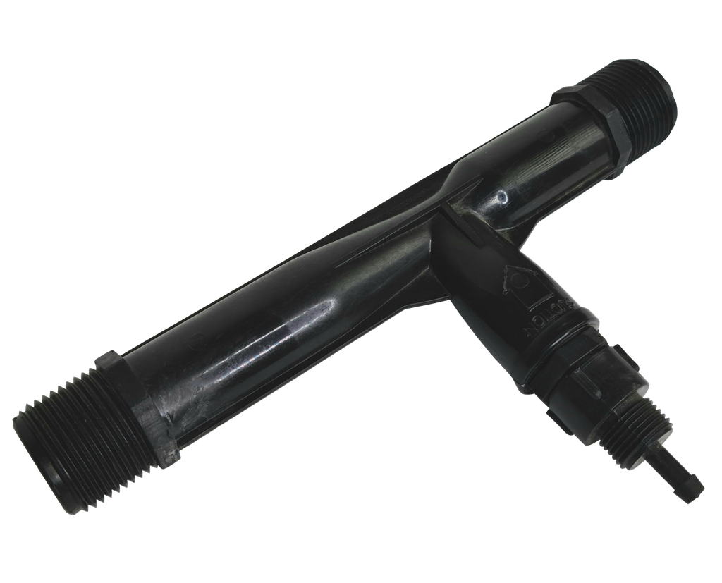 Dávkovací injektor 1", PVDF, 5 m³/h