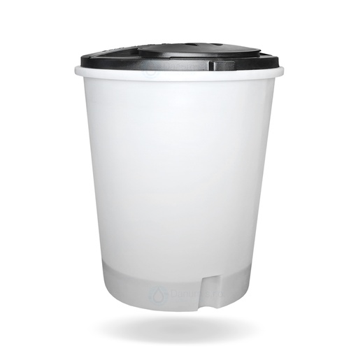 Brine tank with grid and brine well - 1000 L