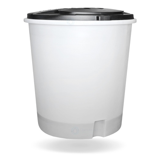 Brine tank with grid and brine well - 2000 L