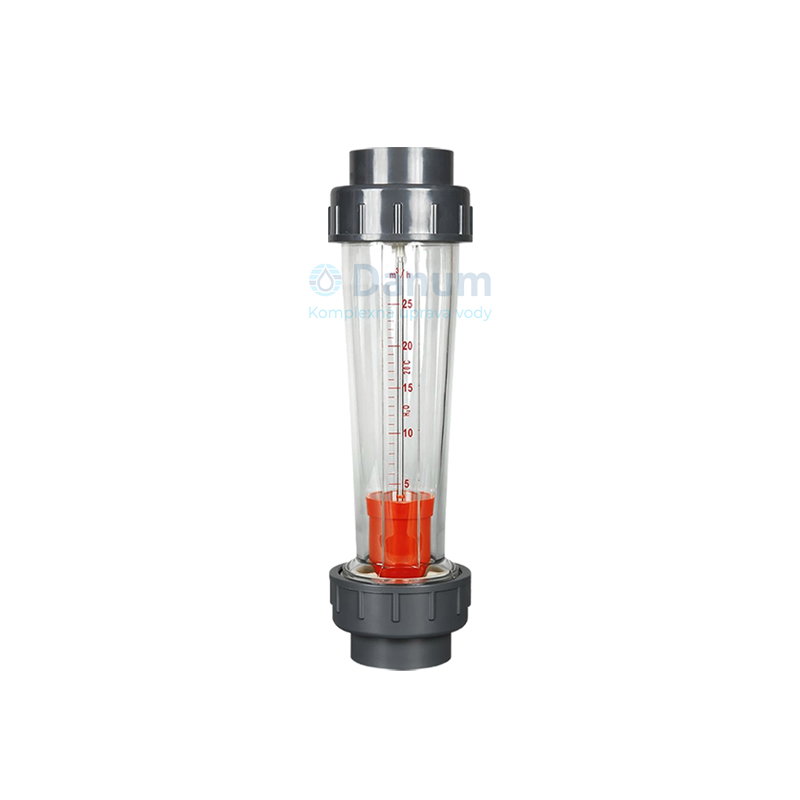 Priemyselný prietokomer vody 160-1600 L/h Inline