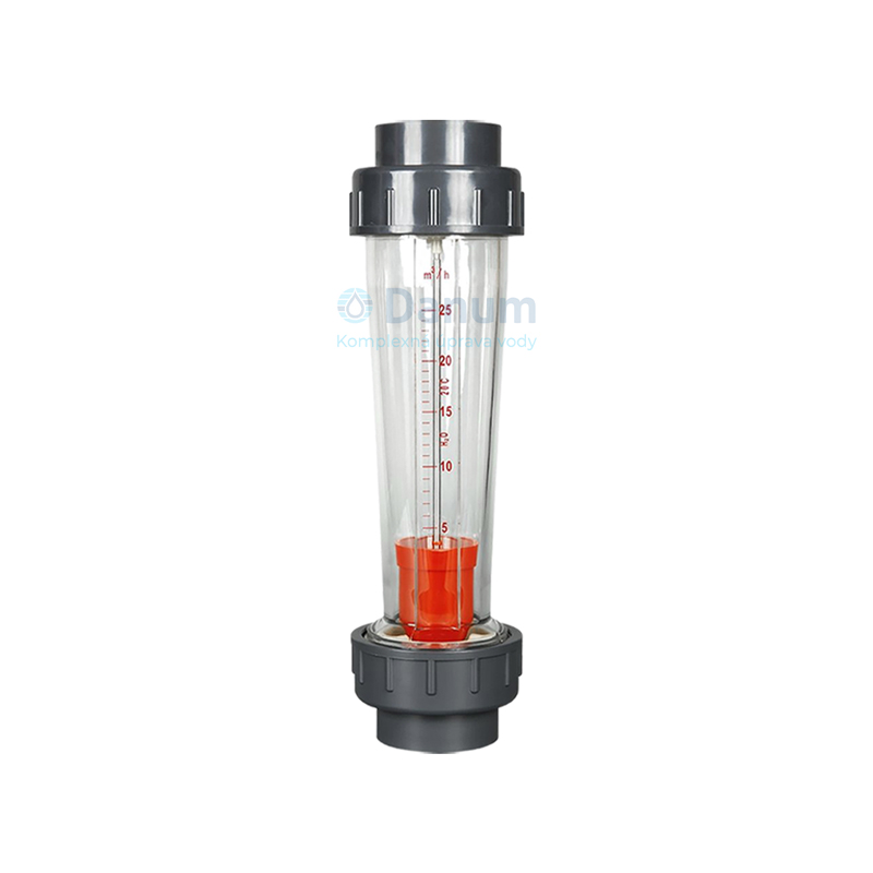 Industrial In-line Rotameter for water 0,6-6 m³/h
