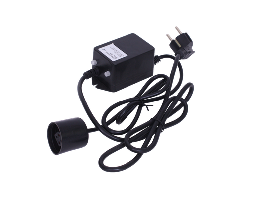Mains power adapter with cable for HyUV-S6 UV lamp