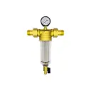 Potrubný filter Micron 1" s manometrom a vypúšťacím ventilom