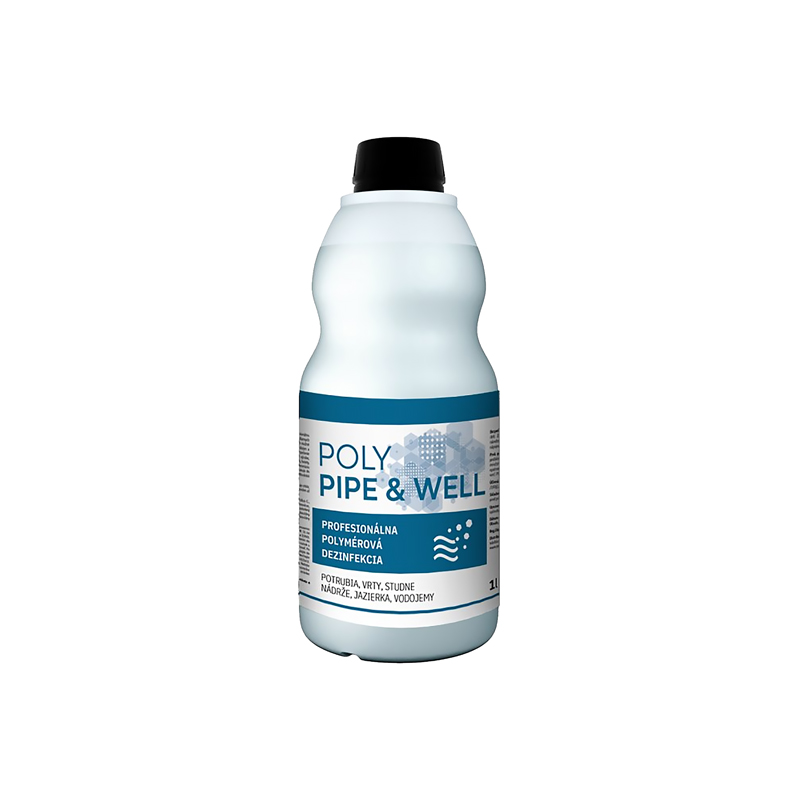POLY PIPE & WELL dezinfekcia studní a rozvodov, 1000 ml