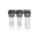 Ecosoft 3-stage filter housing 1" for cold water