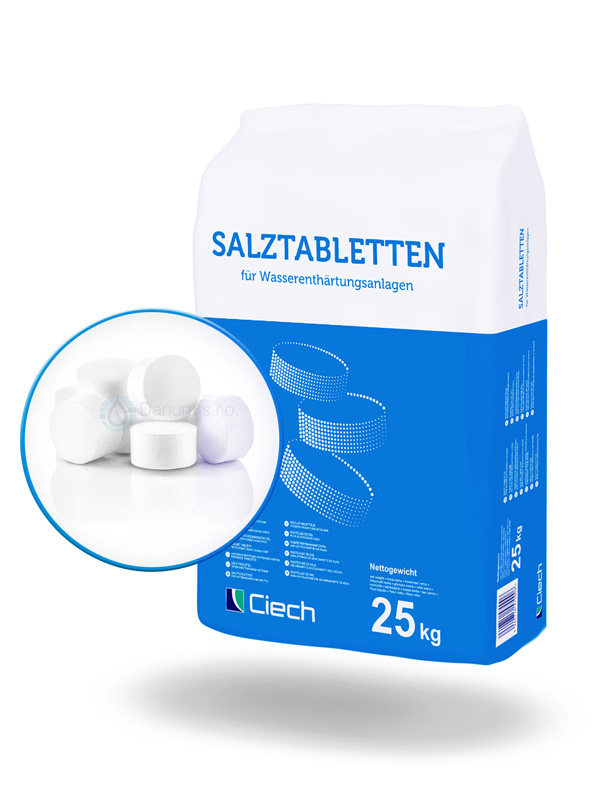 Regeneračná tabletovaná soľ, 25 kg