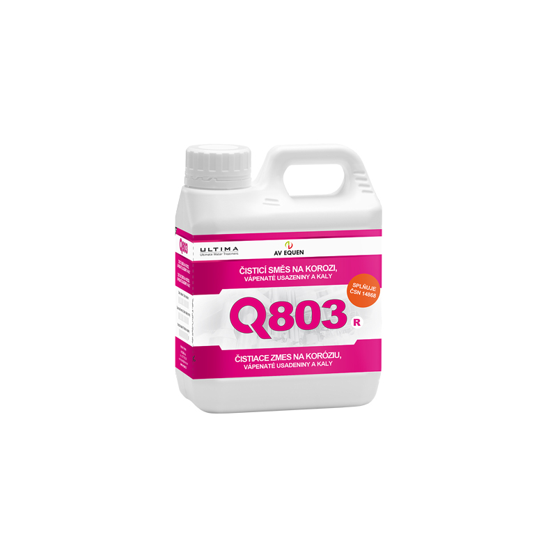 Q803R highly effective cleaning agent for corrosive dirt and deposits