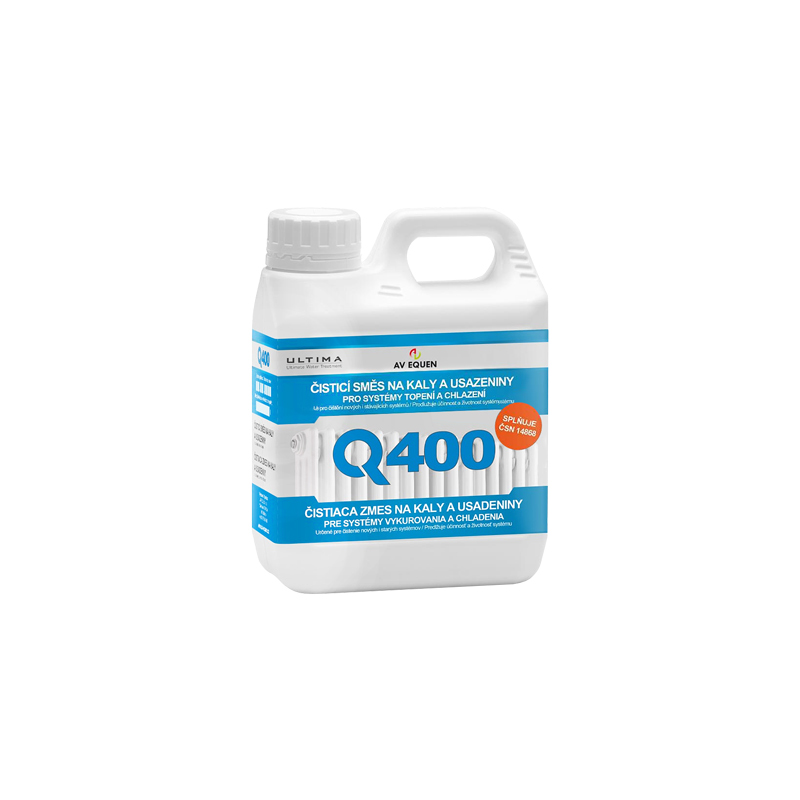 Q400 cleaner for underfloor heating systems