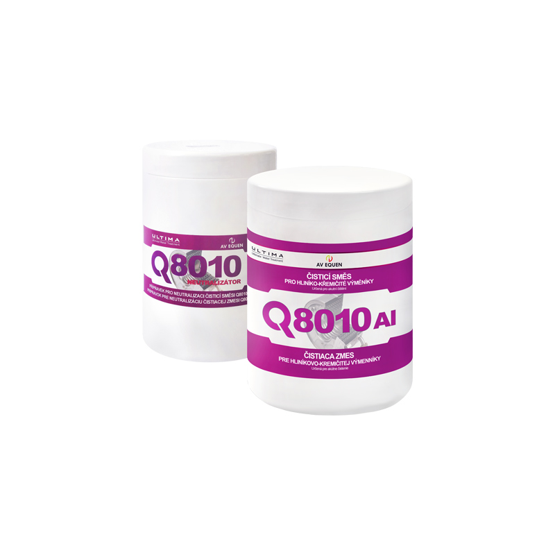 Q8010-Al cleaning solution for aluminium-silicate heat exchangers 1,5 kg