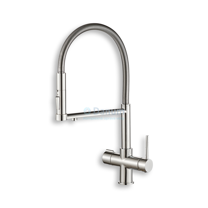 Trojcestná kuchynská batéria NITRA so sprchou